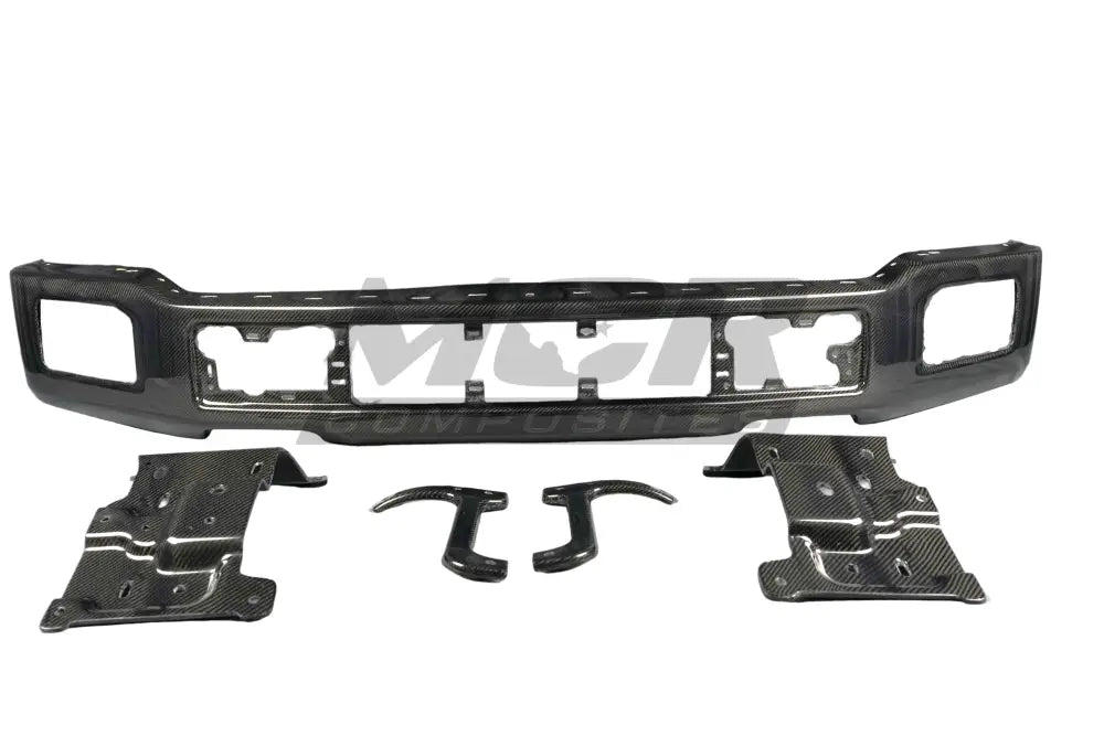 2018- 2020 MCR F-150 Carbon Fiber Front Bumper BRACKETS ONLY - Body Parts