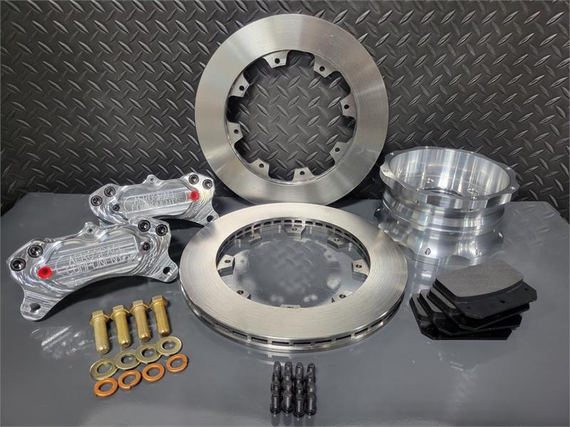 4 Piston Pro Street Front Brake Kit 2015-23 Mustang