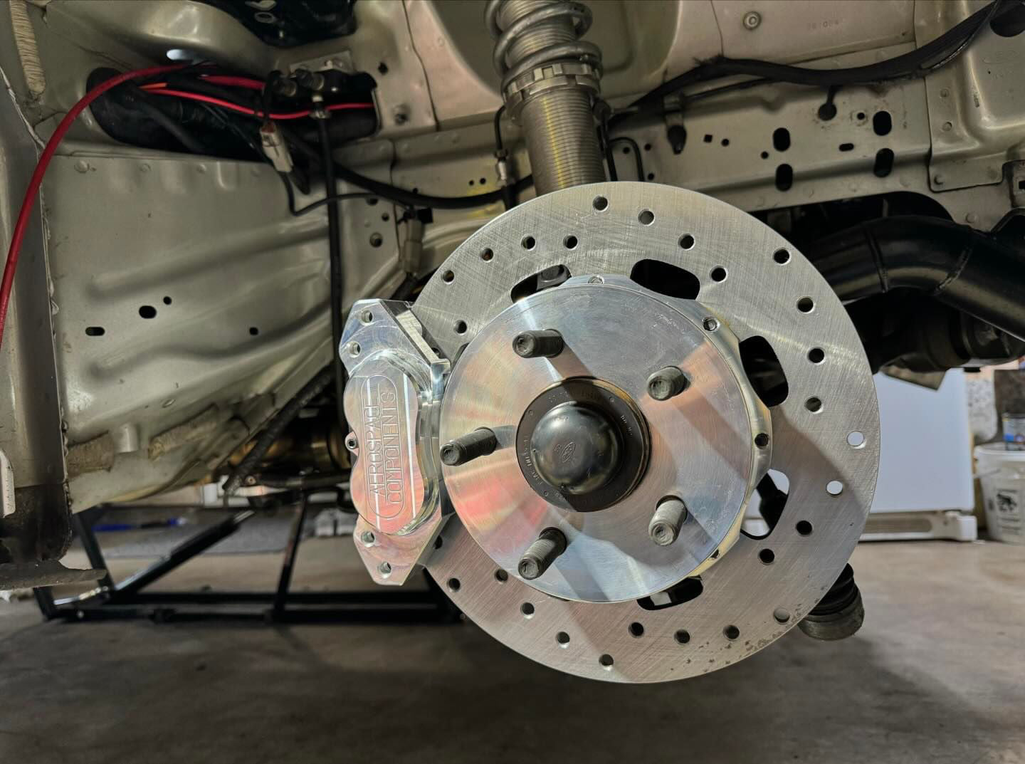 4 Piston Heavy Duty Front Drag Race Kit 15-24 Mustang