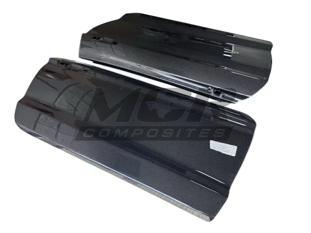 2015- 2023 MCR s550 Mustang Carbon fiber Door Pair - Body Parts