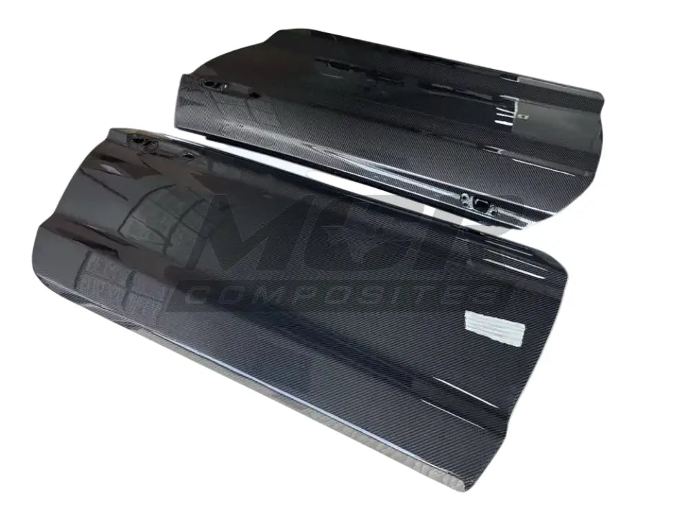 2015- 2023 MCR s550 Mustang Carbon fiber Door Pair - Body Parts