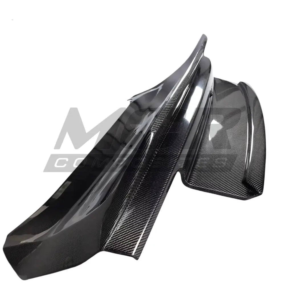 2015- 2023 MCR s550 Mustang Carbon fiber Ducktail trunk - Body Parts