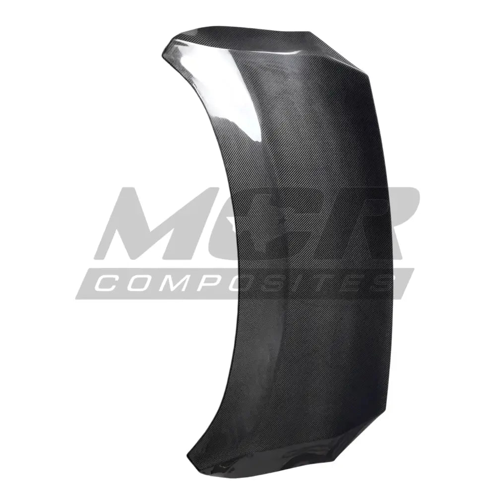 2015- 2023 MCR s550 Mustang Carbon fiber Ducktail trunk - Body Parts