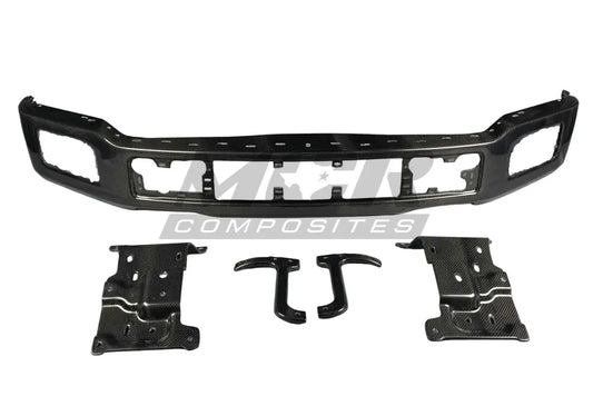2018- 2020 MCR F-150 Carbon Fiber Front Bumper - Body Parts