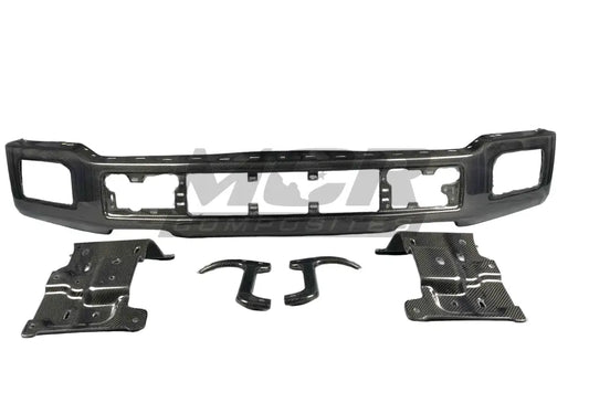 2018- 2020 MCR F-150 Carbon Fiber Front Bumper BRACKETS ONLY - Body Parts