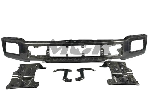 2018- 2020 MCR F-150 Carbon Fiber Front Bumper BRACKETS ONLY - Body Parts
