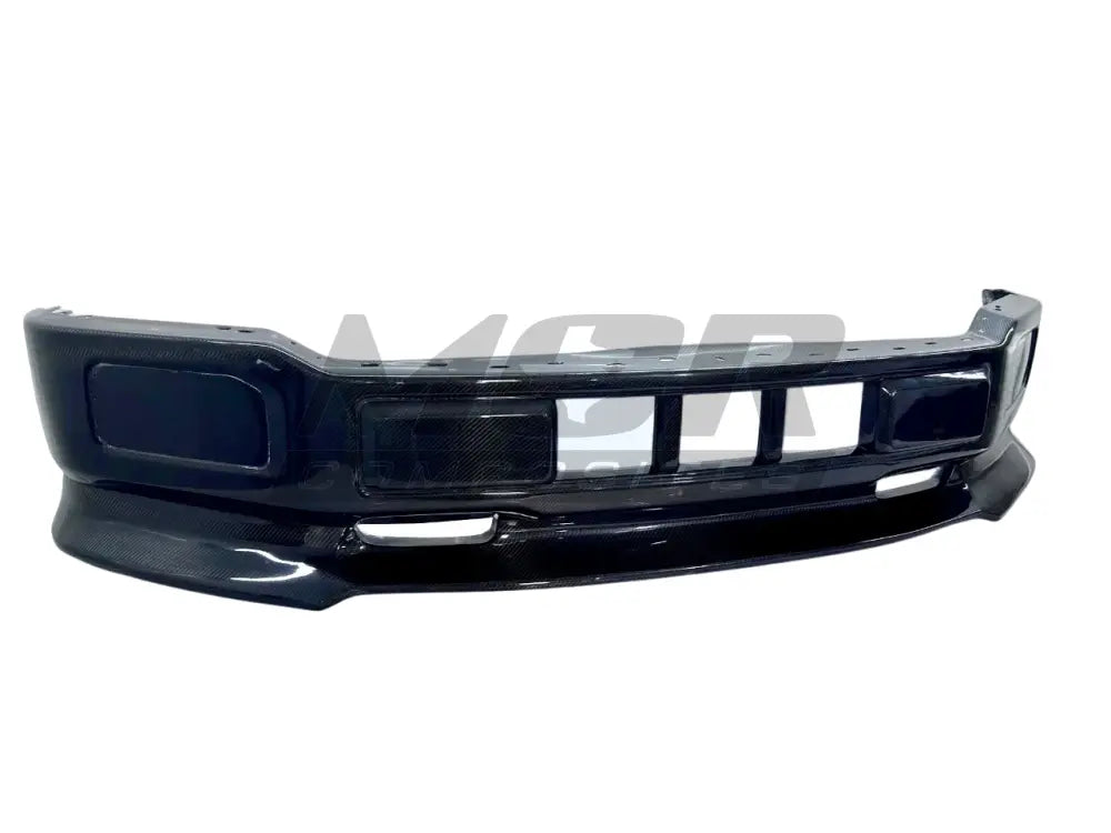 2018-2020 V2 MCR F-150 Carbon fiber Front Bumper INTEGRATED LIP - Body Parts
