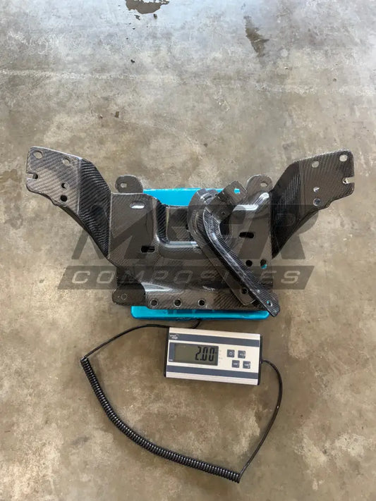 2021- 2023 MCR F-150 Carbon fiber Front Bumper BRACKETS ONLY - Body Parts