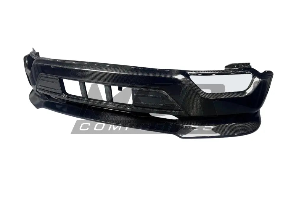 2021- 2023 V2 MCR F-150 Carbon fiber Front Bumper INTEGRATED LIP - Body Parts