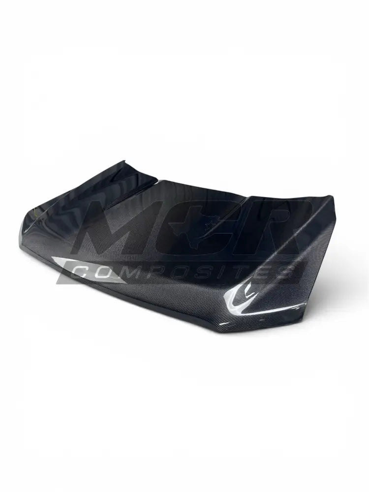 2021–2026 Ford F-150 Carbon Fiber Hood Front View