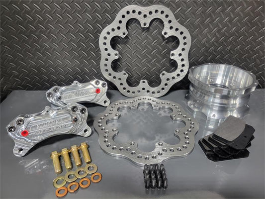 4 Piston Pro-Lite Front Drag Race Kit 15-24 Mustang