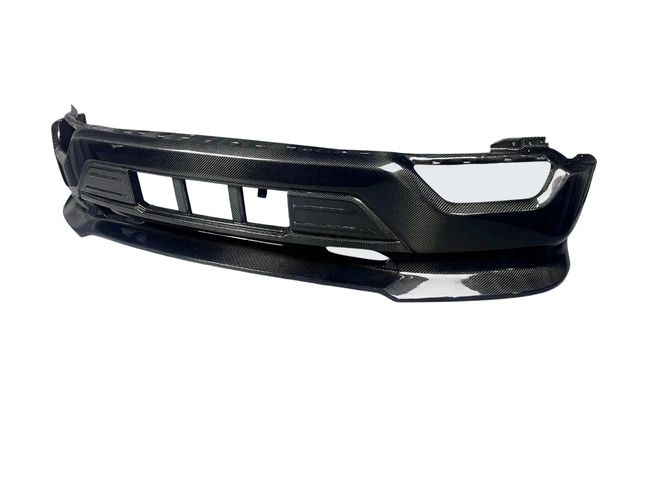 2021- 2023 V2 MCR F150 Carbon Front Bumper INTEGRATED LIP