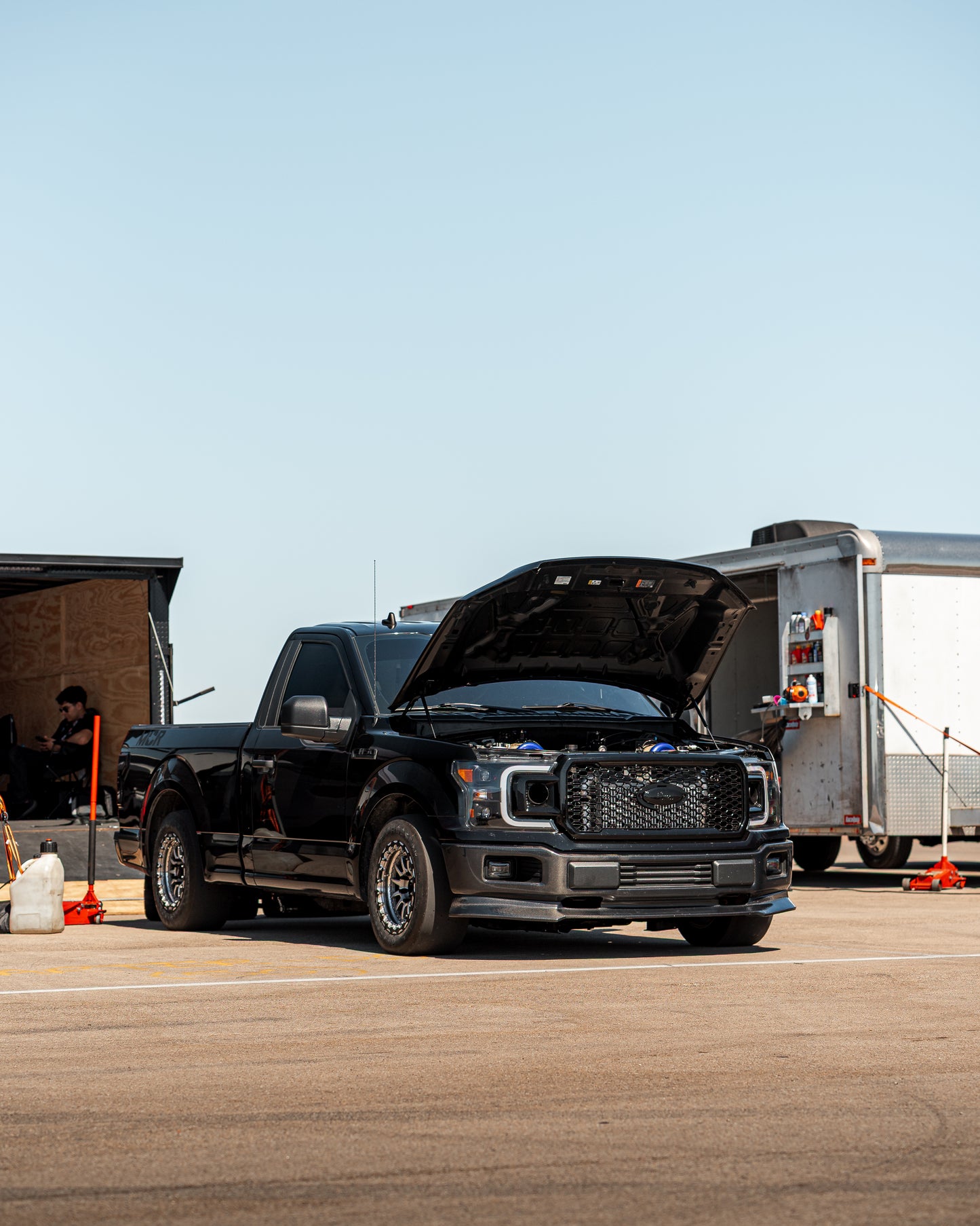 2018- 2020 MCR F-150 Carbon fiber Bumper Lip