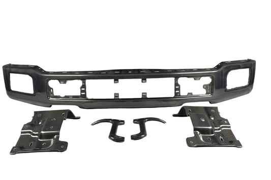 2018- 2020 MCR F-150 Carbon Fiber Front Bumper BRACKETS ONLY