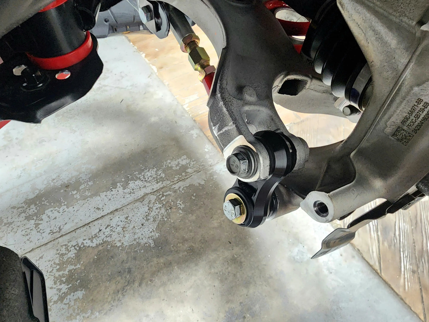 Vertical link, rear lower control arms, delrin bushings