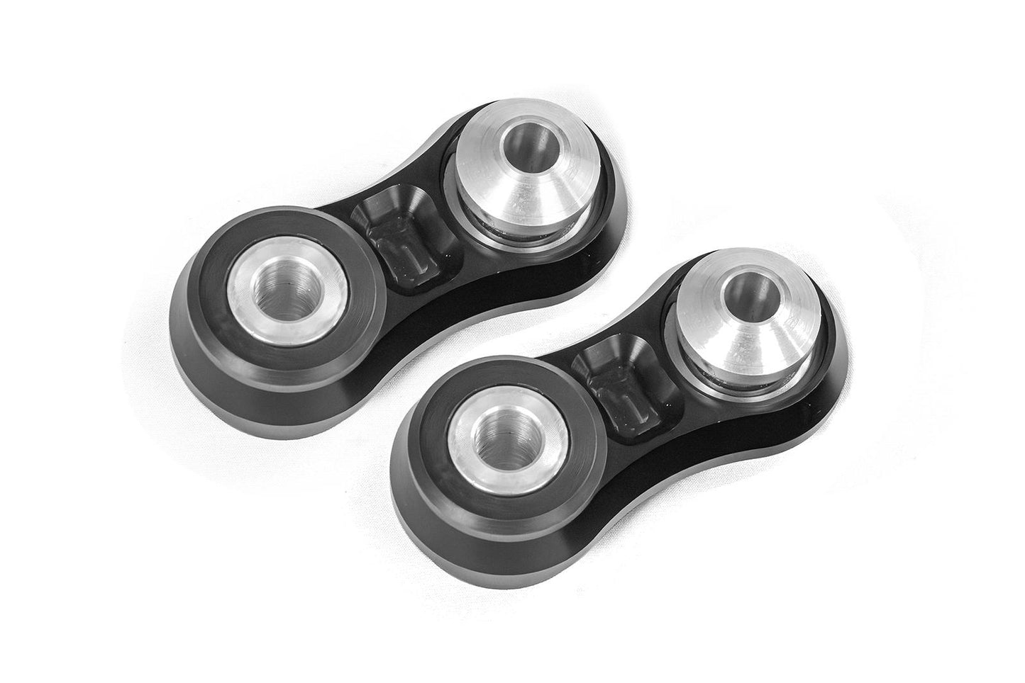 Vertical link, rear lower control arms, delrin/bearing combo
