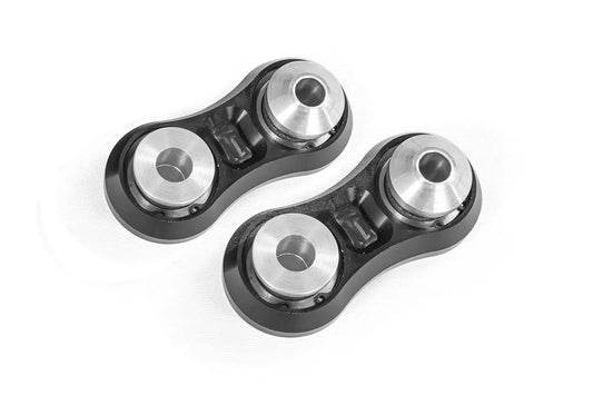 Vertical link, rear lower control arms, spherical bearings