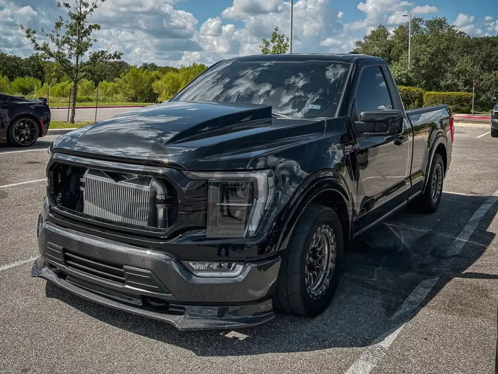 2021- 2023 MCR F-150 Carbon Fiber Front Bumper - Body Parts